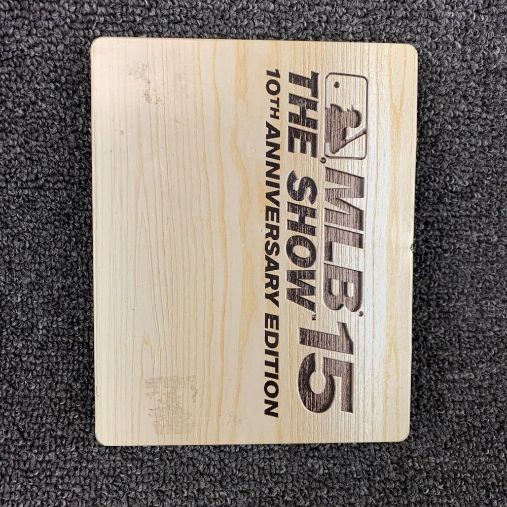 MLB The Show 15 10th Anniversary Edition Sony Play Station4 Steelbook Case